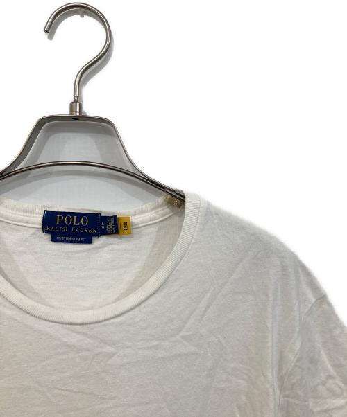 POLO RALPH LAUREN（ポロ・ラルフローレン）POLO RALPH LAUREN (ポロ・ラルフローレン) プリントTシャツ ホワイト サイズ:SIZE Lの古着・服飾アイテム