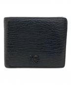 DOLCE & GABBANAドルチェ＆ガッバーナ）の古着「2つ折り財布」｜ブラック