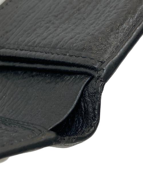 DOLCE & GABBANA（ドルチェ＆ガッバーナ）DOLCE & GABBANA (ドルチェ＆ガッバーナ) 2つ折り財布 ブラックの古着・服飾アイテム