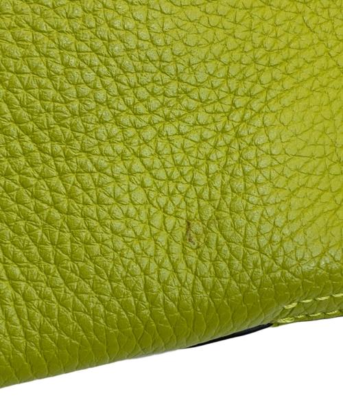 FURLA（フルラ）FURLA (フルラ) アテナショルダーバッグ 黄緑の古着・服飾アイテム