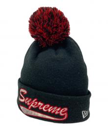 SUPREME×New Era（シュプリーム×ニューエラ）の古着「ニット帽」｜ブラック