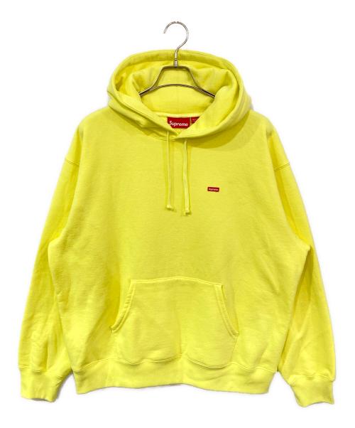 SUPREME（シュプリーム）Supreme (シュプリーム) スモールボックスロゴフーディ イエロー サイズ:Lの古着・服飾アイテム