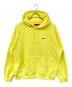 Supreme（シュプリーム）の古着「スモールボックスロゴフーディ」｜イエロー