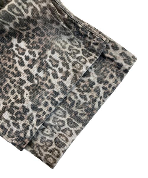 Jaded London（ジェイデッドロンドン）Jaded London (ジェイデッドロンドン) レオパードデニムパンツ ブラウン サイズ:30の古着・服飾アイテム