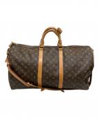 LOUIS VUITTONルイ ヴィトン）の古着「キーポル・バンドリエール55」｜ブラウン