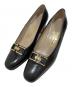 Salvatore Ferragamo（サルヴァトーレ フェラガモ）の古着「ヒールパンプス」｜ブラック