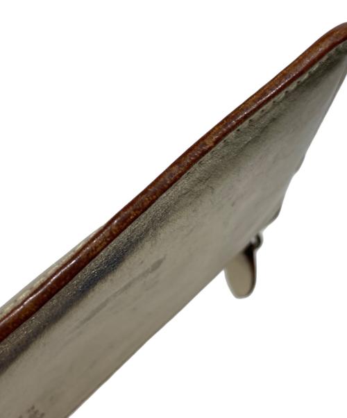 IL BISONTE（イル ビゾンテ）IL BISONTE (イル ビゾンテ) L字ウォレット ゴールドの古着・服飾アイテム