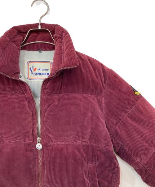 MONCLER（モンクレール）MONCLER (モンクレール) ダウンジャケット レッド サイズ:記載なしの古着・服飾アイテム