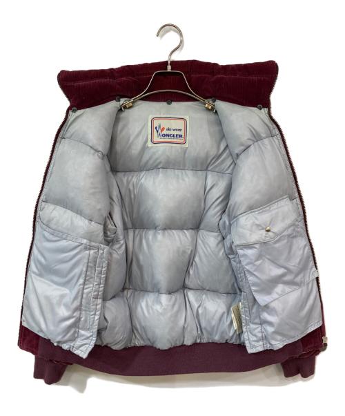 MONCLER（モンクレール）MONCLER (モンクレール) ダウンジャケット レッド サイズ:記載なしの古着・服飾アイテム