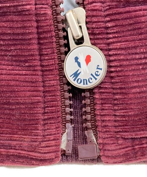 MONCLER（モンクレール）MONCLER (モンクレール) ダウンジャケット レッド サイズ:記載なしの古着・服飾アイテム