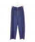 MAISON SPECIAL（メゾンスペシャル）の古着「カラーループツイードパンツ」｜ネイビー