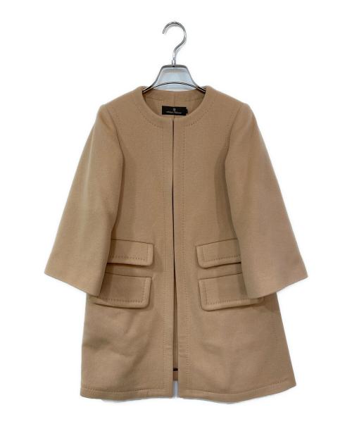 mikako nakamura（ミカコ ナカムラ）mikako nakamura (ミカコ ナカムラ) カシミヤコート ベージュ サイズ:38の古着・服飾アイテム