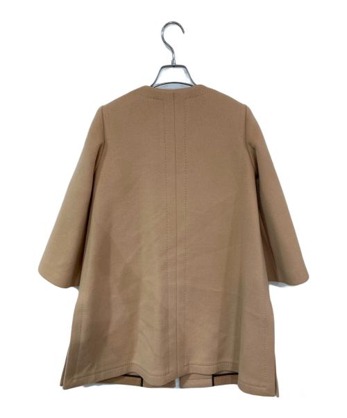 mikako nakamura（ミカコ ナカムラ）mikako nakamura (ミカコ ナカムラ) カシミヤコート ベージュ サイズ:38の古着・服飾アイテム