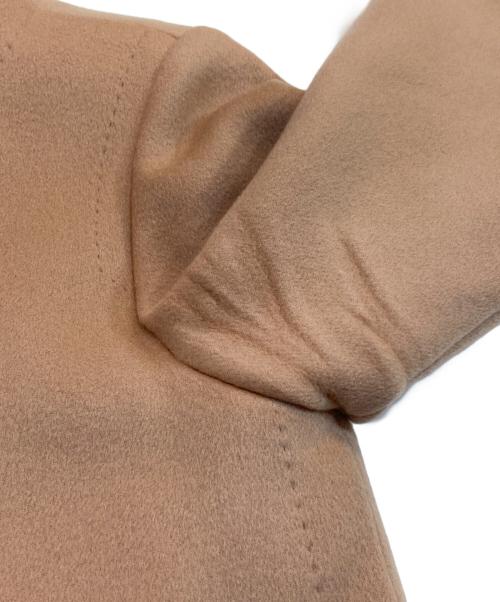 mikako nakamura（ミカコ ナカムラ）mikako nakamura (ミカコ ナカムラ) カシミヤコート ベージュ サイズ:38の古着・服飾アイテム