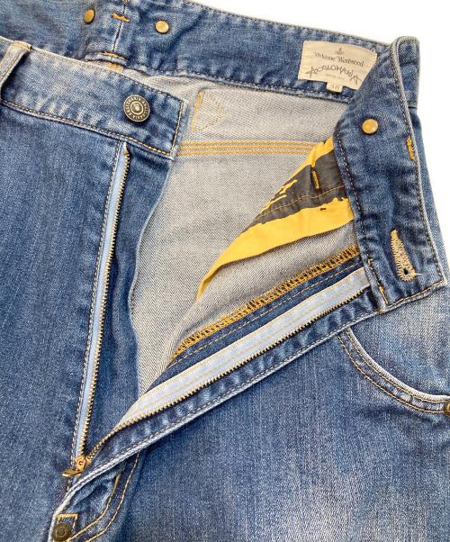 Vivienne Westwood（ヴィヴィアンウエストウッド）Vivienne Westwood (ヴィヴィアンウエストウッド) アングロマニア デニムパンツ インディゴ サイズ:SIZE 38の古着・服飾アイテム
