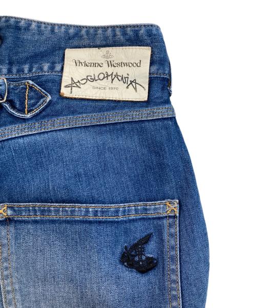Vivienne Westwood（ヴィヴィアンウエストウッド）Vivienne Westwood (ヴィヴィアンウエストウッド) アングロマニア デニムパンツ インディゴ サイズ:SIZE 38の古着・服飾アイテム