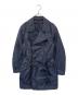 MONCLER（モンクレール）の古着「ナイロントレンチコート」｜ネイビー