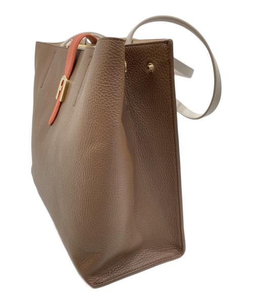 FURLA（フルラ）FURLA (フルラ) SOFIA L トートバッグ ブラウンの古着・服飾アイテム