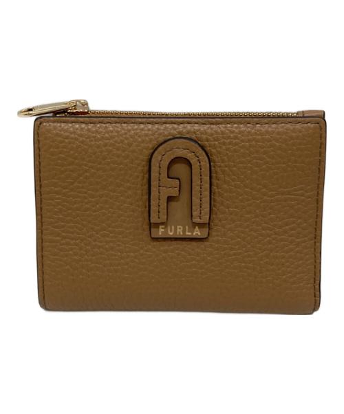 FURLA（フルラ）FURLA (フルラ) ダフネ 2つ折り財布 ベージュの古着・服飾アイテム