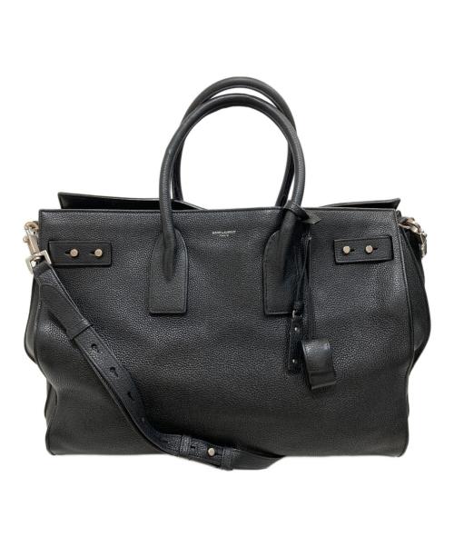Saint Laurent Paris（サンローランパリ）Saint Laurent Paris (サンローランパリ) サックドジュールトーバッグ ブラックの古着・服飾アイテム