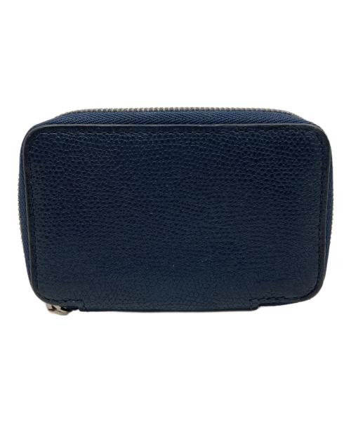 Valextra（ヴァレクストラ）Valextra (ヴァレクストラ) コインケース ネイビーの古着・服飾アイテム