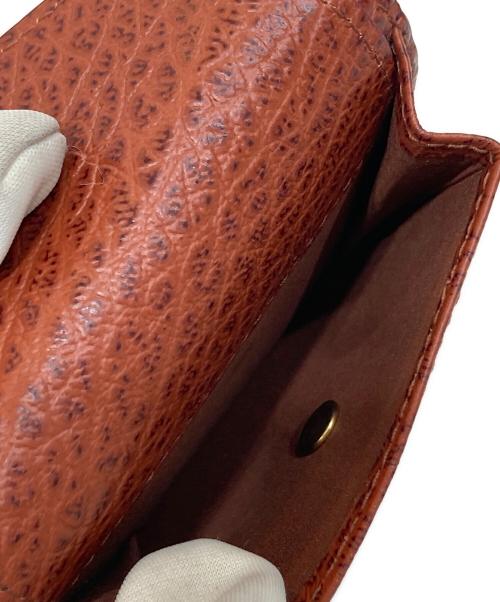 Maison Margiela（メゾンマルジェラ）Maison Margiela (メゾンマルジェラ) エンベロープ ミニウォレット レザー コンパクト ブラウンの古着・服飾アイテム