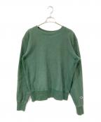 Champion REVERSE WEAVEチャンピオン リバース ウィーブ）の古着「クルーネックスウェット」｜グリーン
