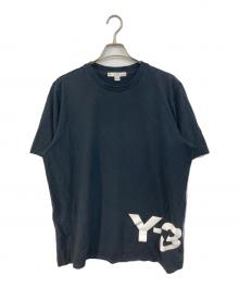 Y-3（ワイスリー）の古着「M CH1 SS TEE - LARGE LOGO　M CH1 SS TEE - LARGE LOGOM CH1 SS TEE - LARGE LOGO「エム シーエイチワン エスエスティー ラージロゴ」｜ブラック