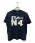 stussy（ステューシー）の古着「プリントTシャツ」｜ブラック