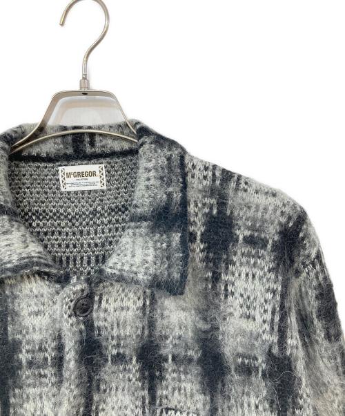 McGREGOR（マクレガー）McGREGOR (マクレガー) モヘア混カーディガン グレー サイズ:SIZE Lの古着・服飾アイテム
