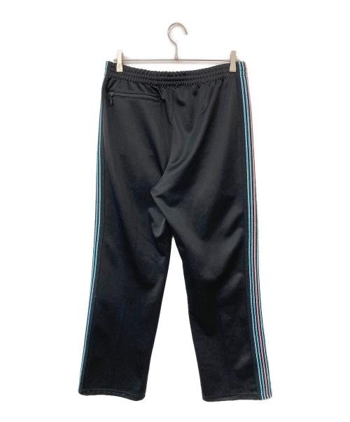 Needles（ニードルズ）Needles (ニードルズ) LOVELESS (ラブレス) EXCLUSIVE STRAIGHT/エクスクルーシブストレート　トラックパンツ ブラック サイズ:SIZE Mの古着・服飾アイテム