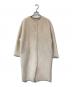 HER LIP TO（ハーリップトゥ）の古着「Faux Fur Reversible Coat/フェイクファーリバーシブルコート」｜ホワイト