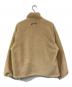 PERUSHU (ペルーシュ) MLB コラボスタンドネックリバーシブルナイロンボアブルゾン ベージュ サイズ:SIZE M：8000円