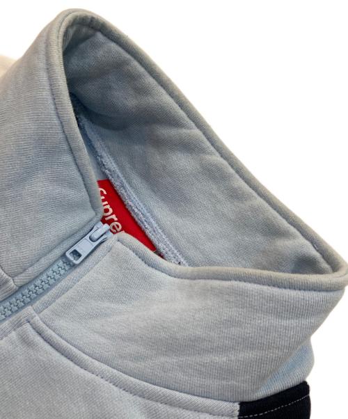 SUPREME（シュプリーム）SUPREME (シュプリーム) Equipe Half Zip Sweatshirt/エキップハーフジップスウェットシャツ スカイブルー サイズ:SIZE Lの古着・服飾アイテム