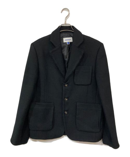 ADER error（アーダーエラー）ADER error (アーダーエラー) Raw Edge Blazer/ロウエッジブレザー ブラック サイズ:SIZE Lの古着・服飾アイテム