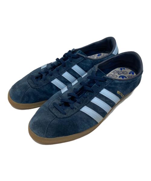 adidas（アディダス）adidas (アディダス) BERLIN/ベルリン ローカットスニーカー ブルー サイズ:SIZE 28.5cmの古着・服飾アイテム