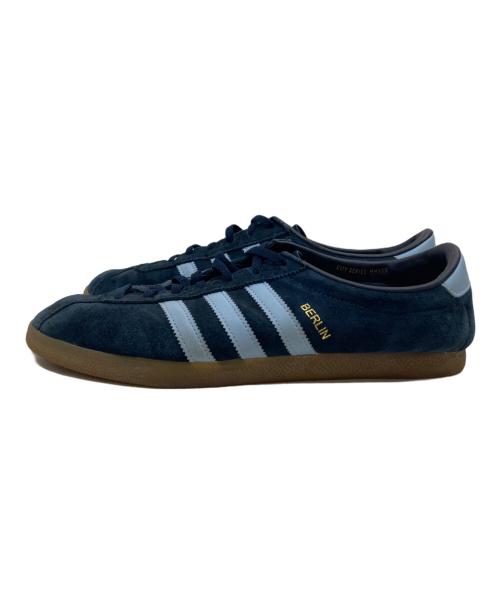 adidas（アディダス）adidas (アディダス) BERLIN/ベルリン ローカットスニーカー ブルー サイズ:SIZE 28.5cmの古着・服飾アイテム