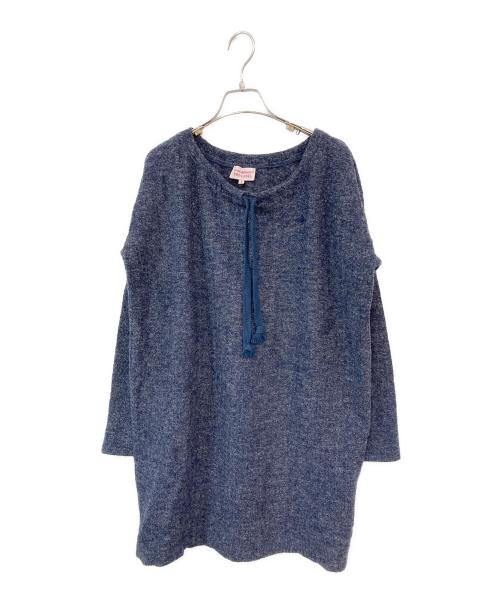 Vivienne Westwood RED LABEL（ヴィヴィアンウエストウッドレッドレーベル）Vivienne Westwood RED LABEL (ヴィヴィアンウエストウッドレッドレーベル) ニットワンピース ネイビー サイズ:SIZE 2の古着・服飾アイテム