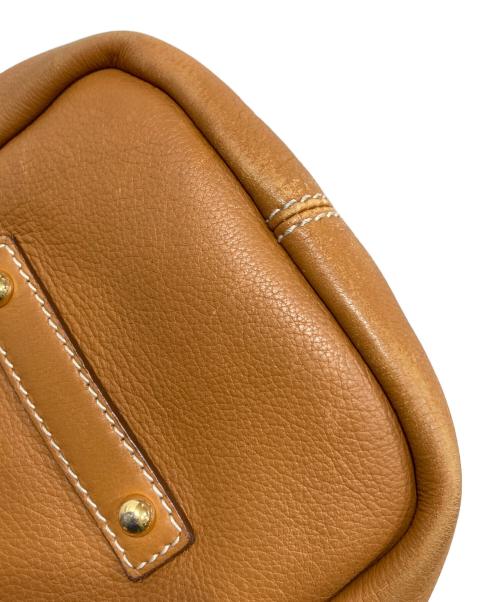 LORO PIANA（ロロピアーナ）LORO PIANA (ロロピアーナ) レザートートバッグ ブラウンの古着・服飾アイテム