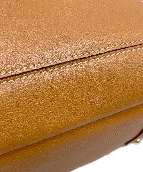 LORO PIANA（ロロピアーナ）LORO PIANA (ロロピアーナ) レザートートバッグ ブラウンの古着・服飾アイテム