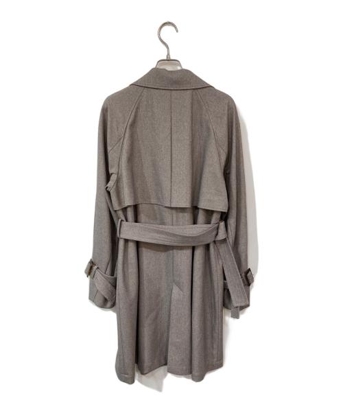 Snidel（スナイデル）Snidel (スナイデル) ミドルトレンチコート グレー サイズ:SIZE 1の古着・服飾アイテム