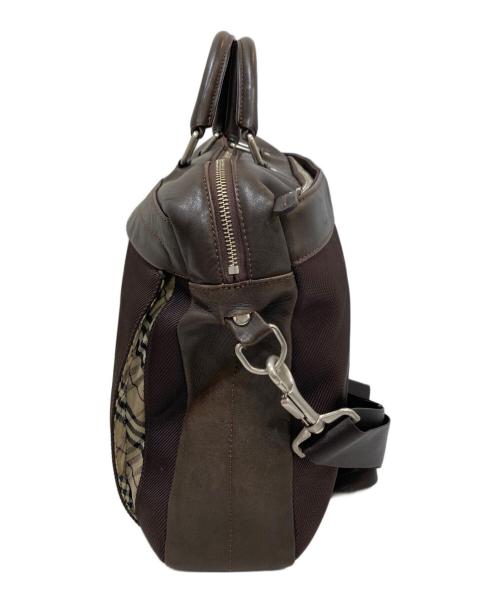 BURBERRY（バーバリー）BURBERRY (バーバリー) 2WAYビジネスバッグ ブラウンの古着・服飾アイテム