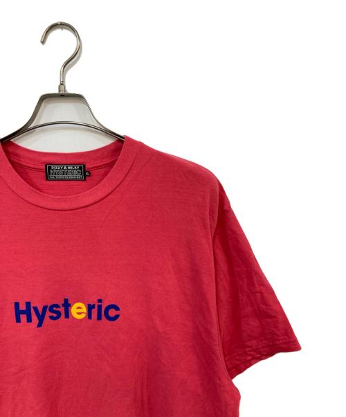 Hysteric Glamour（ヒステリックグラマー）Hysteric Glamour (ヒステリックグラマー) METAL HYSTERIC/メタルヒステリック Tシャツ ピンク サイズ:SIZE XLの古着・服飾アイテム