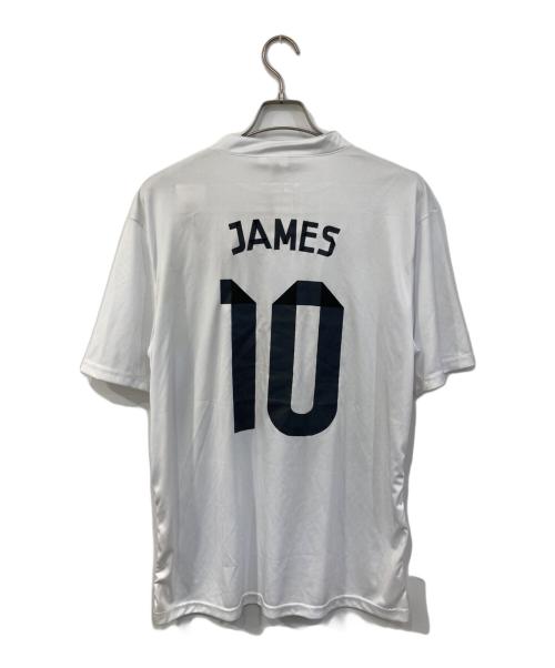 realmadrid（リアルマドリード）realmadrid (リアルマドリード) ゲームシャツ ホワイト サイズ:XLの古着・服飾アイテム