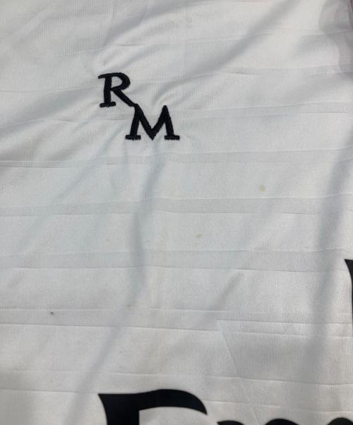 realmadrid（リアルマドリード）realmadrid (リアルマドリード) ゲームシャツ ホワイト サイズ:XLの古着・服飾アイテム