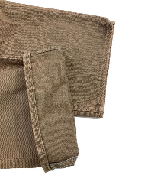 CLANE（クラネ）CLANE (クラネ) カラーダイブーツカットデニム ブラウン サイズ:SIZE 1 未使用品の古着・服飾アイテム