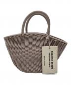 beautiful peopleビューティフルピープル）の古着「カゴバッグ」｜ピンク