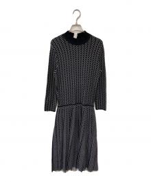 EMPORIO ARMANI（エンポリオアルマーニ）の古着「ニットワンピース」｜ブラック