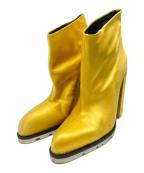 JIL SANDERジルサンダー）の古着「ショートブーツ」｜イエロー