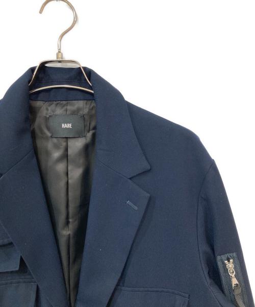 HARE（ハレ）HARE (ハレ) テーラードジャケット ネイビー サイズ:SIZE Freeの古着・服飾アイテム